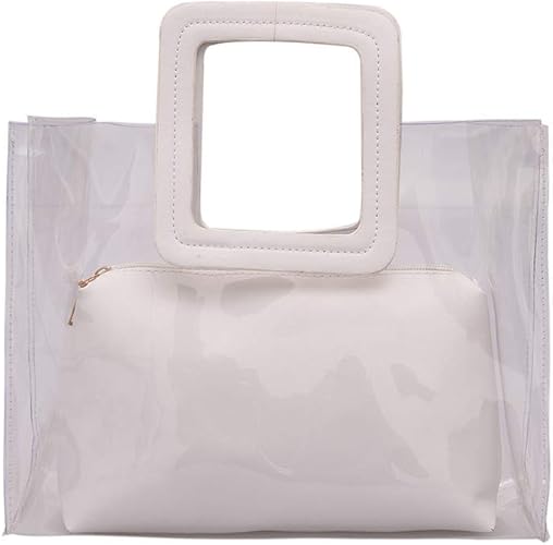 white mini tote bag
