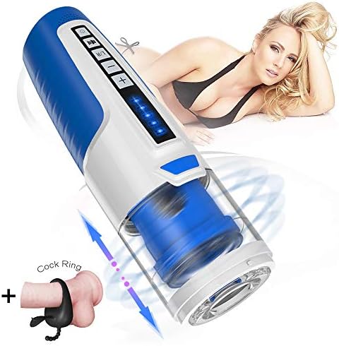 Mens Fully Automatic Piston Telescopic Male Mastubration Cup Artificial Real Pussy Male Strong Handsfree Vibrating Toys for Men Sexy Underwear for Men T-Shirt
