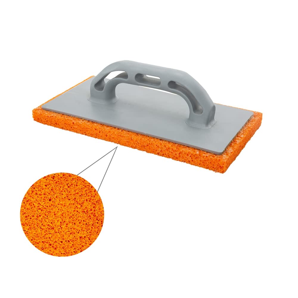 Wolfpack 2300357 Talocha Foam Orange Fibre Handle 14 x 28 cm Thick Finish