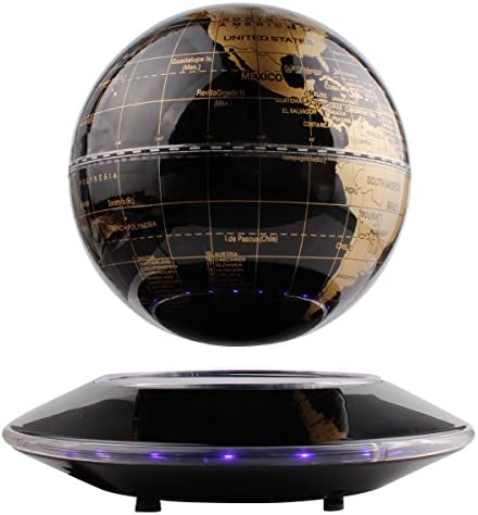 TYoung UFO Base Levitation Maglev Floating Globe 6" Display - Gold
