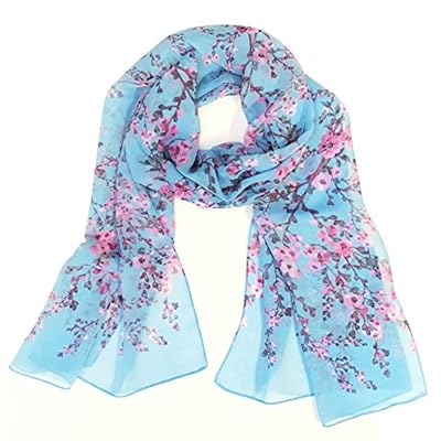 Wrapables Lightweight Floral Spring Chiffon Scarf Wrapables Lightweight Floral Spring Chiffon Scarf