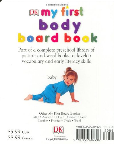 My First Body Board Book (My 1st Board Books)