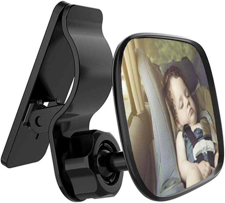 Automotive Interior Rearview Baby Mirror Car Small ClipOn Adjustable Facing Back Automotive Interior Rearview Baby Mirror Car Small ClipOn Adjustable Facing Back