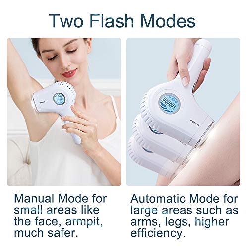 IPL Hair Removal Device Veme 500000 Flashes ICE Cooling Home Use Hair Remover for Face, Armpits, Bikini Line, Legs
