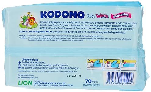 kodomo wet wipes