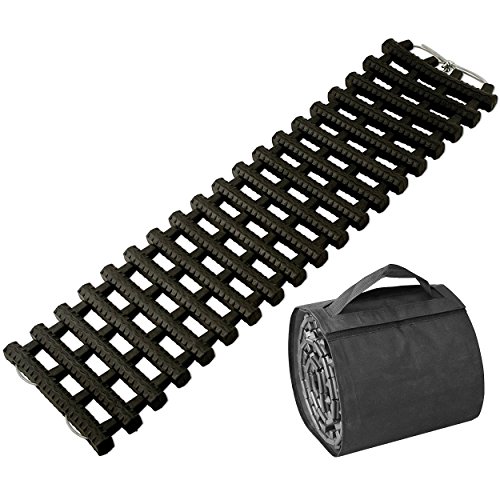 BUNKERWALL One Recovery Track Mat for Ice Snow or Sand Ladder Emergency Traction for Vehicle Tires with Carry Bag (Best In Snow Vehicles)