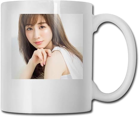Amazon Co Jp 田中みな実 写真 マグカップ 耐熱マグカップ コーヒー グッズ 陶器 大容量 真空断熱 ギフト ホーム キッチン