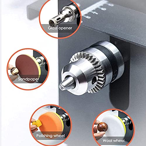 ZHJIUXING HO Tischkreissäge Mini, Schutzhaube Kreissäge Kraftvoll Tischschleiffunktion Leicht Zu Tragen Winkelschnitt… – Bild 5