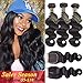 QTHAIR 10A Brazilian Virgin Hair Body Wave with Closure(12