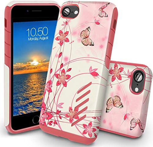 iPhone 7 Case, Orzly® Grip-Pro Case for iPhone 7 (4.7 inch Model) - Durable & Light-Weight Twin Layer Protective Case - Spring Romance