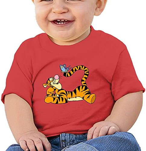 NUBIA Boys &amp; Girls Tigger Butterfly Short-Sleeve Tee Red 18 Months