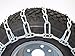 The ROP Shop New Pair of 20x8x8 20x8-8 20x8x10 Snow Mud Traction TIRE Chains, 2-Link Spacing