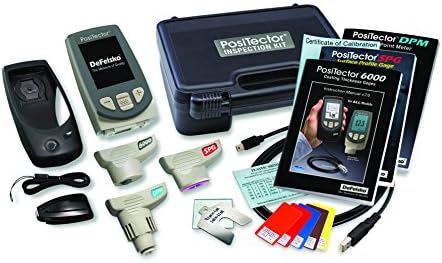DeFelsko KITF1 PosiTector Standard Inspection Kit with Ferrous Coating Thickness Probe