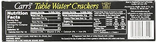 Carr's Original Table Water Crackers, 4-1/4 Ounce (Pack of 4) - Thumbnail 6