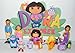 Dora the Explorer Nickelodeon Deluxe Figure Set Toy Playset of 12 with Dora, Boots, Tico, Troll, Parents, Grandma and More!