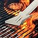 Barbuzzo BBQ Rock Guitar Tongs - Grip & Lift Burgers & Steaks with Style While Serenading Your Guests with a Memorable Air Guitar Solo at a BBQ They Will Never Forget - Perfect Gift for Music Lovers