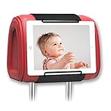Universal Car Headrest Mount Holder, Dansrue Car Back Seat Holder for ALL 7 Inch to 11 Inch Tablets - Apple iPad, iPad Mini 2/3/4, iPad Air, iPad Pro 9.7