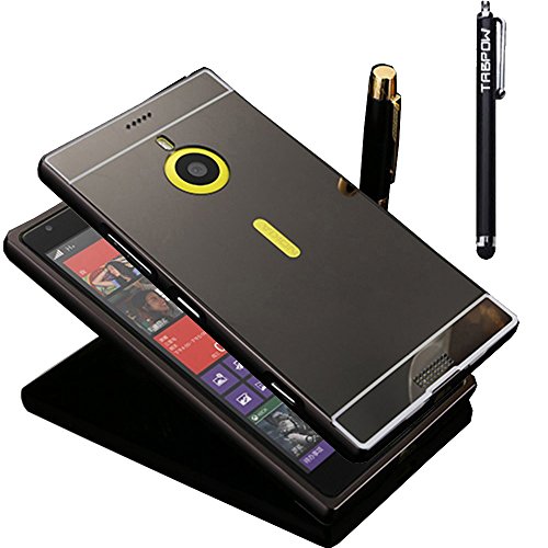 Nokia Lumia 1520 Case, TabPow Mirror Case Series - Electroplate Bumper Bling Luxury Slim Hard Back Case Cover For Nokia Lumia 1520, Black Nokia Lumia 1520 Case, TabPow Mirror Case Series - Electroplate Bumper Bling Luxury Slim Hard Back Case Cover For Nokia Lumia 1520, Black