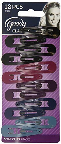 Goody Classics Contour Clip - 2 Packs Of 12 Count = 24 Clips