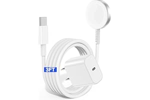 AYicaa for Watch Charger Cable USB C MFi Certified 3FT Watch Charger Cord Type C for i Watch Charger Fast Charging for i Watch Series 9/8/7/6/5/4/3/2/1/Ultra 2/SE