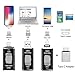 128GB Flash Drive for iPhone, Hterepi USB Thumb Drive External Storage Memory Stick 4 in 1 OTG Drive Compatible iPhone,Android and Computer (Black)