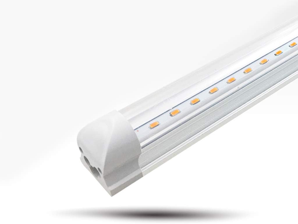 GAOXIAOMEI LED Grow Light T5/T8 Tube Large Commercial Grow Lighting Full Spectrum Plant Growing Light Sunlike Led Grow Lamps for Indoor House Plants,t8 10w