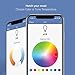 Feit Electric, Smart WiFi LED Color Changing and Dimmable A19 Light Bulb, Smart Bulb Works with Alexa and Google Assistant, No Hub Required (A800/RGBW/AG)