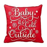 Throw Pillow Cover, Onker Cotton Linen Square Decorative Throw Pillow Case Cushion Cover 18