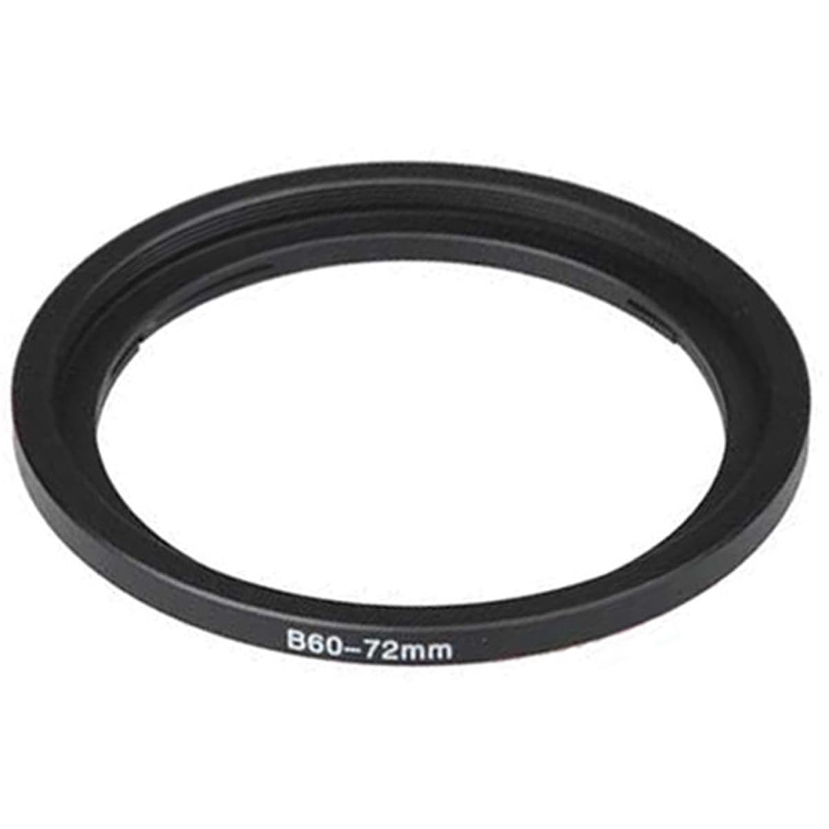 Fotodiox Hasselblad Bayonet 60 B60-72mm Step Ring, Anodized Black Metal Filter Adapter Ring