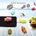 Lingpeng 6PCS Cute Animal Cable Bites (Tiger Luminous+Hedgehog + Rabbit+Turtle+Dog+ Panda) iPhone Cable Bite Cord Data Line Protects Cell Phone Accessories
