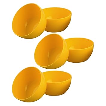 Prime Microwave Pride Bowl (Big) - 3261, 500ml, Set Of 6 Pcs (Yellow)