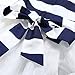 Girls Stripe Dresses Sleeveless Summer Casual Tutu Tulle Dress for Toddler Girl Size 4 5 T