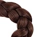 Alissa Jumbo Braiding Hair Extensions High Temperature Kanekalon Synthetic Braiding Twist Hair Multiple Tone Colored Jumbo Braiding Hair (24'',33#)