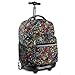 J World New York Sunrise Rolling Backpack, Doodle