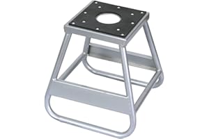 Goujxcy Universal Motorcycle Dirt Bike Stand, Aluminum Motocross Stand MX Stand Dirt Bike Panel Stand Hoist Maintenance Lift Jack 1000LB Capacity