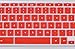 HP Keyboard Cover for 2018 14-inch Chromebook, Red
