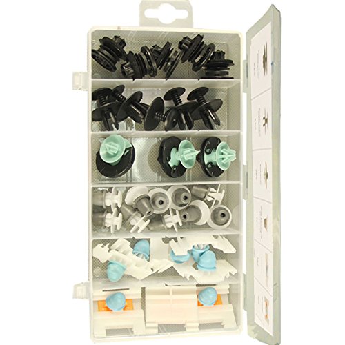 Simply ASB30 Assorted Box of Trim Clips, Set of 31