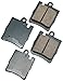Akebono EUR873 Euro Ultra Premium Ceramic Disc Brake Pad Kit, GREY