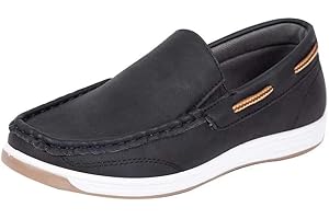 CHERRY POPO Boys Loafers Kids Casual Boat Shoes School Boys Dress Shoes