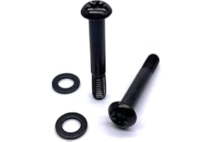 BININIU T25 Titanium Bracket Bolt/Screw for SRAM Flat Mount Caliper, Disc Brake Caliper Hardware Bolt Kit + Titanium Flat Washers for SRAM Flat Mount, Bolt Optional Size M5* 15, 22, 27, 32, 37, 42mm