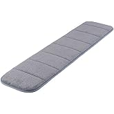 Upgraded Computer Wrist Elbow Pad, Creatiee Premium Memory Cotton Desktop Keyboard Arm Rest Support Mat for Office Desktop Working Gaming - Less Elbow Pain(Long-Sized, 7.9 x 31.5 inch)(Gray)