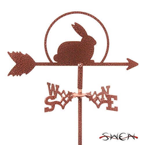 RABBIT Mini Flower Pot Weathervane