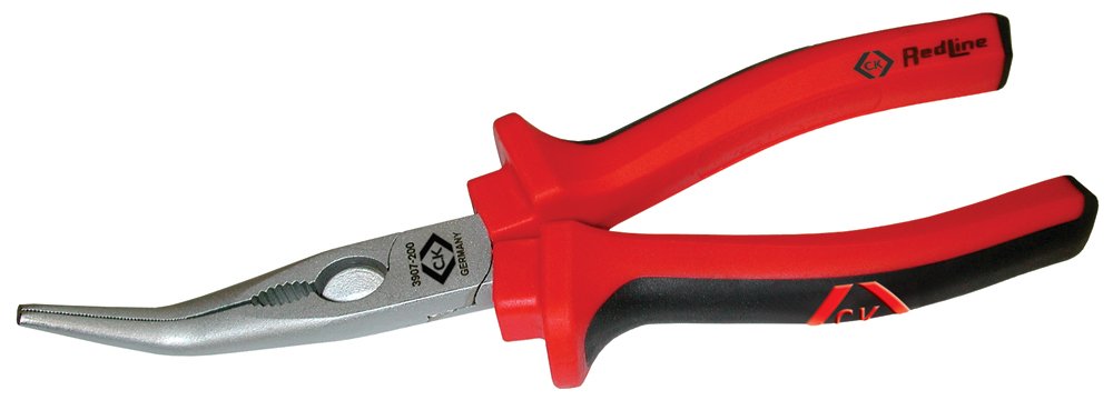 C.K 3907 Redline Bent Nose Snipe Pliers 200mm