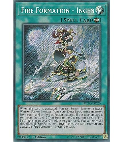 Amazon.com: Yu-Gi-Oh! - Brotherhood of The Fire Fist - Ram - FIGA-EN011 -  Secret Rare - 1st Edition