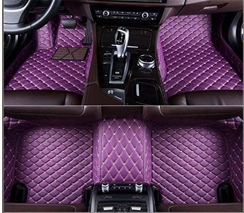 Custom car Floor mats for Mercedes Benz A C W204 W205 E W211 W212 W213 S Class CLA GLC ML GLE GL Rug car-Styling Liners Purple