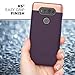 Encased Case Compatible with LG V20 Ultra Thin Purple Bumper (2016 SlimShield Edition) Full Coverage, Hybrid Tough Shell