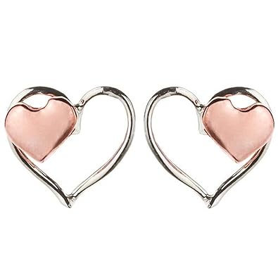 Amazon アクセサリーショップピエナ スタッドピアス オープンハート Amazon アクセサリーショップピエナ スタッドピアス オープンハート