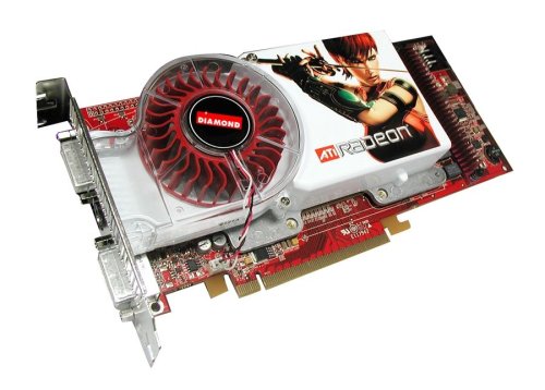 Diamond ATI Radeon X1950XT256PCIE VCX PCIE 256MB GDDR3 256-bit Dual DVI Out Graphics Card