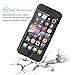 Tekcoo for iPhone 7 Case, [T360 HY] Ultra Thin Full Body Coverage Protection Scratch Proof Hard Slim Hybrid Cover Shell with Tempered Glass Screen Protector Skin for Apple iPhone 7 4.7 Inch [Black]