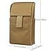 Kosibate Molle Shotgun Shell Holder Pouch, Tactical 25 Rounds Reload Ammo Mag Bag,Quick Access Shotshell Carrier for 12G 20G